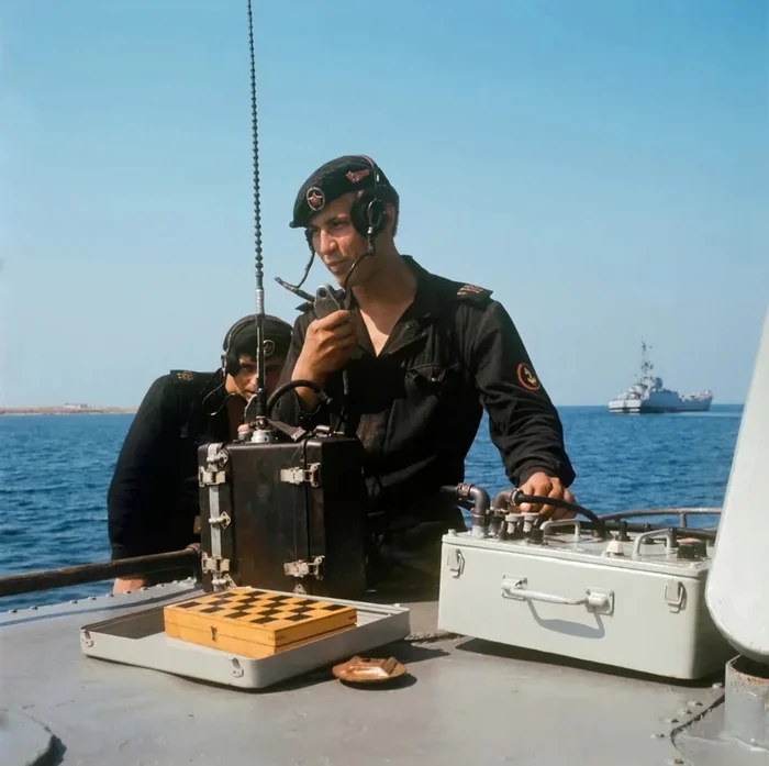 Marines of the Red Banner Black Sea Fleet of the USSR Navy during combat exercises in Sevastopol, Crimea, Ukrainian SSR, 1973 - the USSR, Made in USSR, Retro, Military, Fleet, Navy, Sevastopol, Crimea, 70th, Military equipment, The soldiers, Historical photo, Telegram (link)