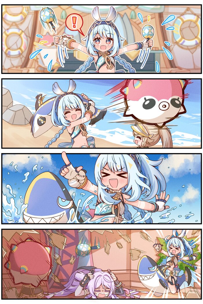   Anime Art, , , , Genshin Impact, Mualani (Genshin Impact), Citlali (Genshin Impact), Yoshinao, , Kachina (Genshin Impact)