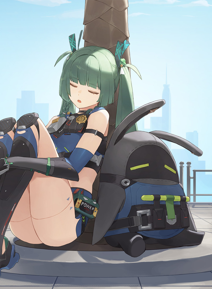    Anime Art, , , , Qingyi (zzz), Zenless Zone Zero, , Cotta