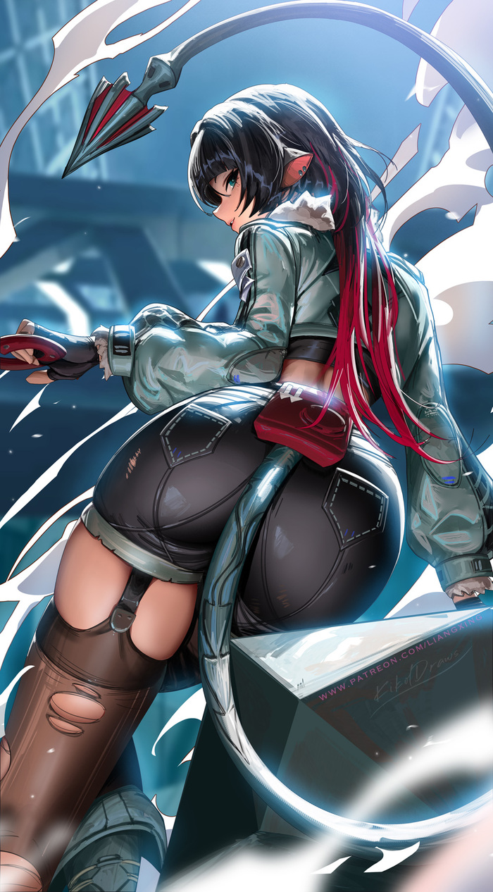   Anime Art, , , , Zenless Zone Zero, Jane Doe (zzz), , , , Animal Ears
