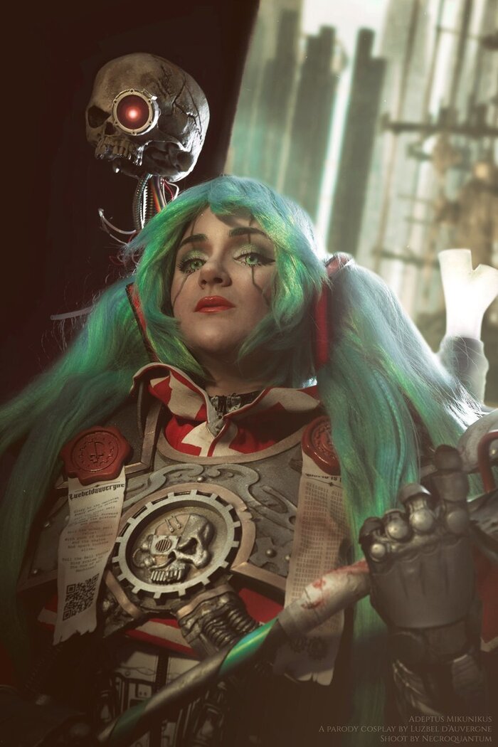  , , Hatsune Miku, Vocaloid, Adeptus Mechanicus, Imperium, Warhammer 40k, 