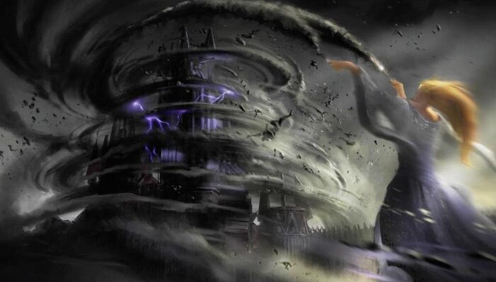 Галадриэль сравнивает с землей Дол Гулдур.