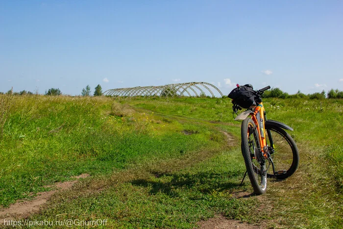 Entry to the ground - My, The photo, Bike ride, Leisure, Nature