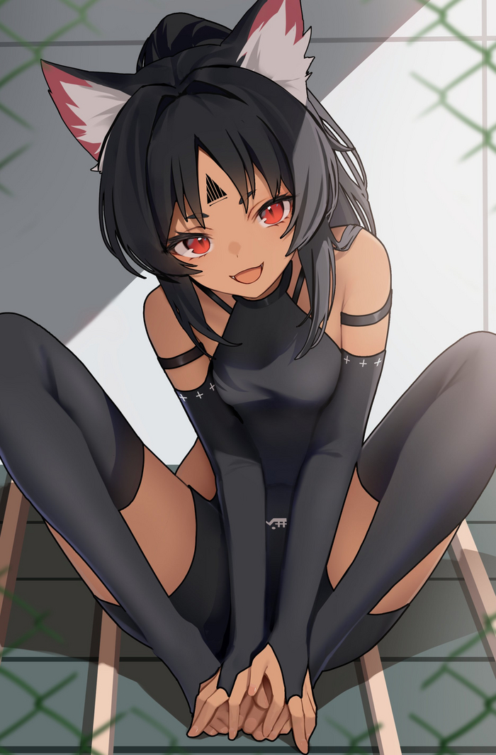 Nekomata Zenless Zone Zero, Nekomiya Mana (zzz), , , , Anime Art, , Animal Ears