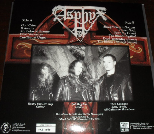 The fourth full-length album by the cult Dutch band Asphyx - My, Death metal, Review