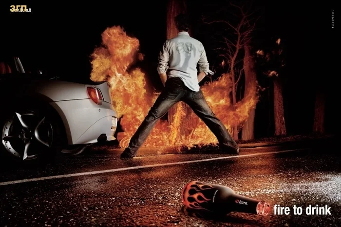 So what? Fire? - Creative, The gods of marketing, Picture with text, Screenshot, Advertising, Creative advertising, Marketing