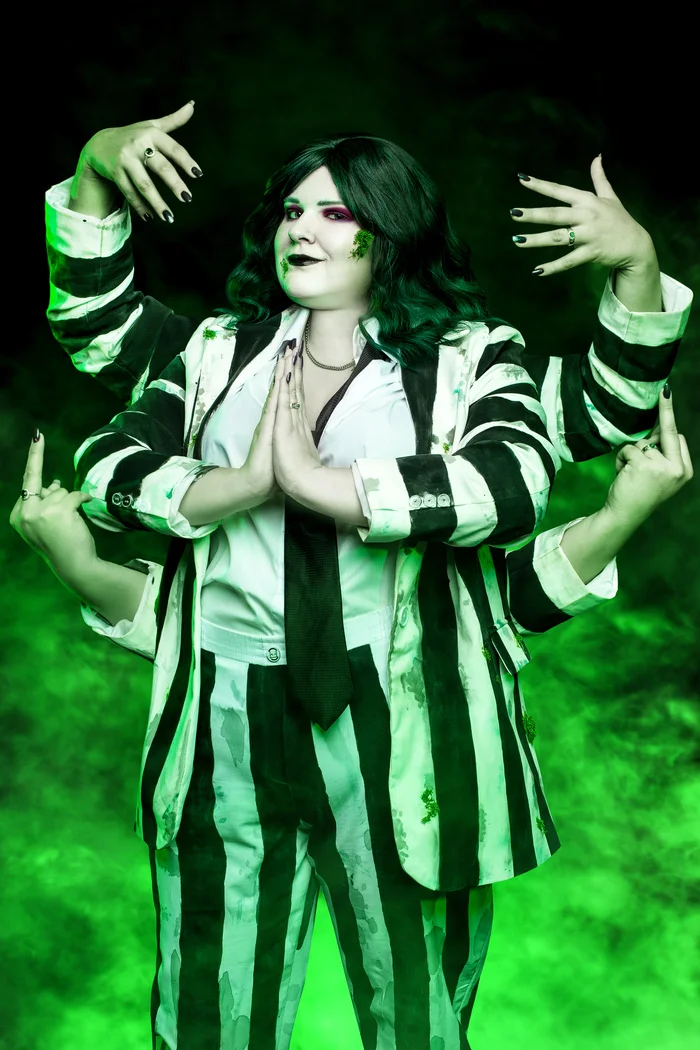 Beetlejuice Beetlejuice Beetlejuice - Cosplayers, Cosplay, Magic, Beetlejuice, VKontakte (link), The photo