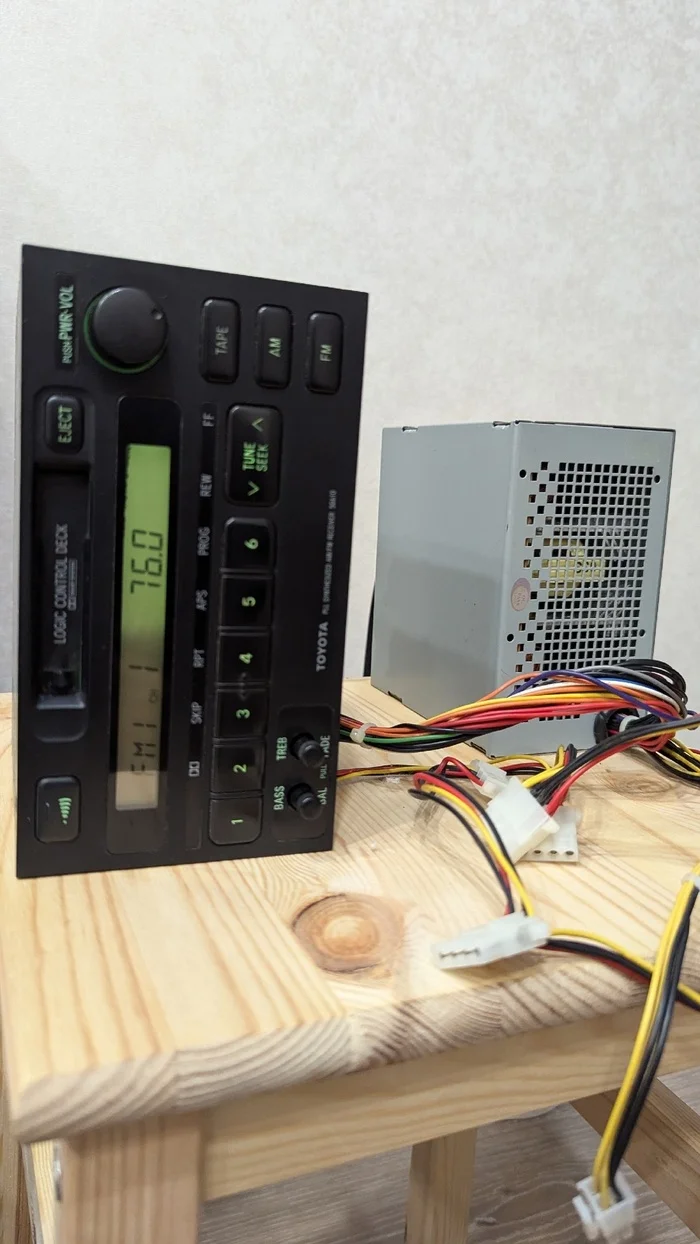 Pinout and operation diagram of the radio - Radio engineering, Auto, Radio cassette, Toyota, Longpost