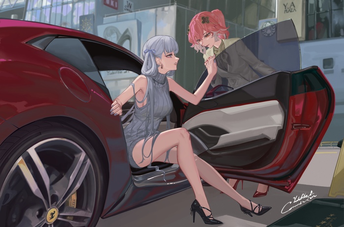       , Anime Art, Jinshi (Wuthering Waves), Changli (Wuthering Waves), Wuthering Waves