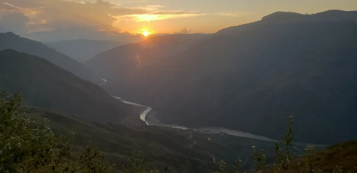 Chicamocha Canyon. Columbia - My, Bike trip, Travels, Solo travel, A bike, Cyclist, Bike ride, South America, Colombia, Canyon, The mountains, Andes, Road, Tent, Overnight stay, Longpost, The photo