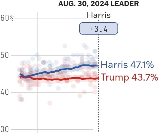 Rat Race in the US: Black Rat Runs Faster in August - Politics, USA, US elections, Donald Trump, Kamala Harris, My