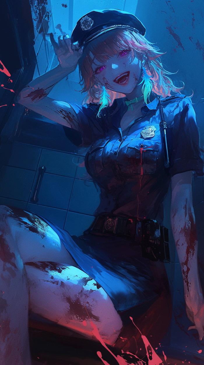 Criminal Chicken. part 1 Anime Art,  , Virtual YouTuber, Hololive,  , Takanashi Kiara, 