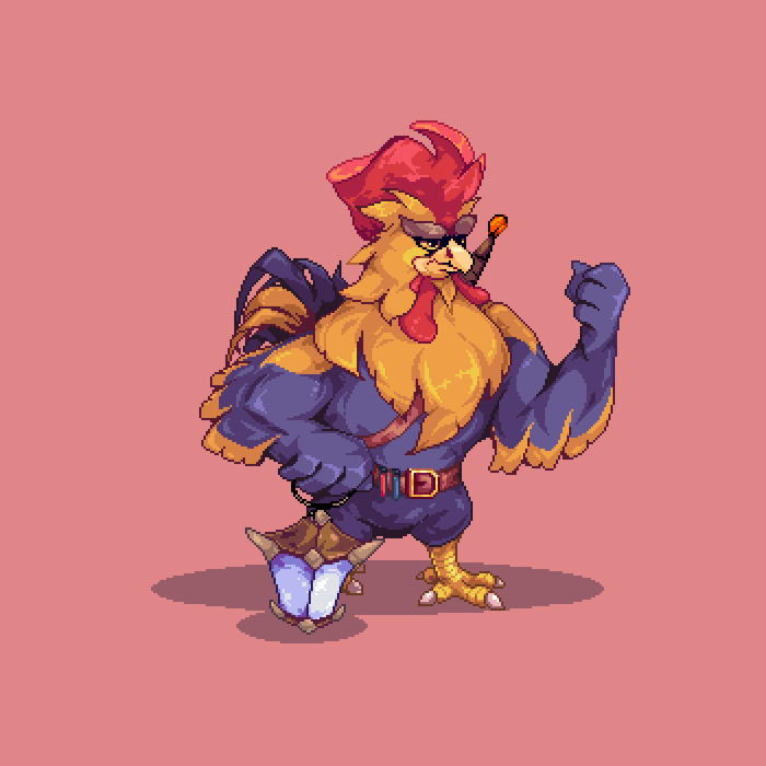 Witcher rooster