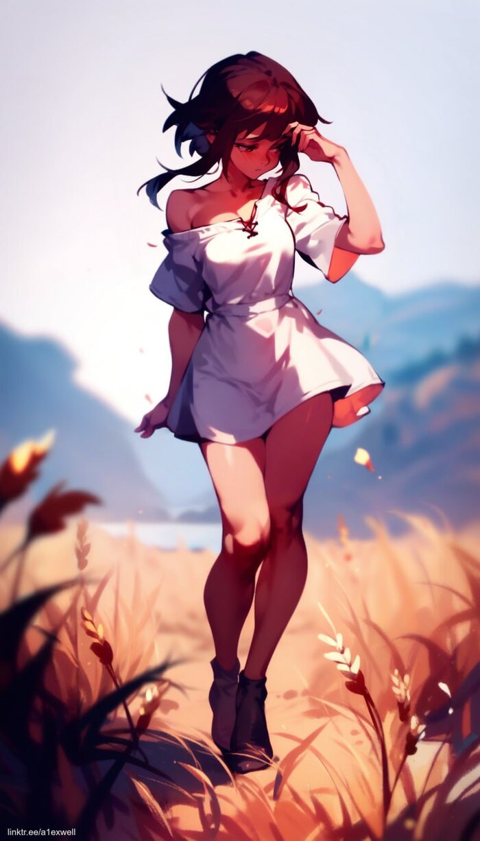 AI Megumin Anime Art,  , , , Megumin, Konosuba,  , 