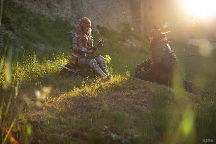 The Witcher 2: Assassins of Kings. | Saskia & Iorveth - Cosplay, The Witcher 2: Assassins Of Kings, CD Projekt, Computer games, The photo, VKontakte (link), Longpost