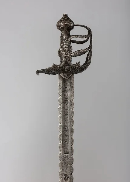 Flame Sword. Flamberg Sword - My, History (science), Weapon, Sword, Two-handed sword, Sword, Saber, Longpost