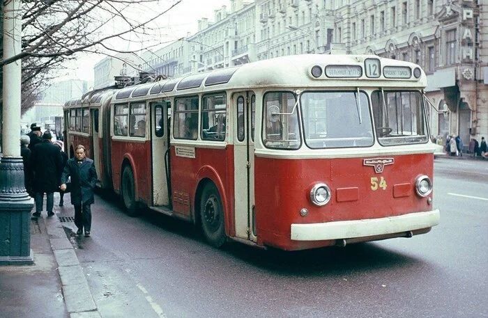 The first Soviet articulated trolleybus - Technics, Informative, Trolleybus, Want to know everything, Transport, Public transport, the USSR, Made in USSR, Yandex Zen (link), Longpost