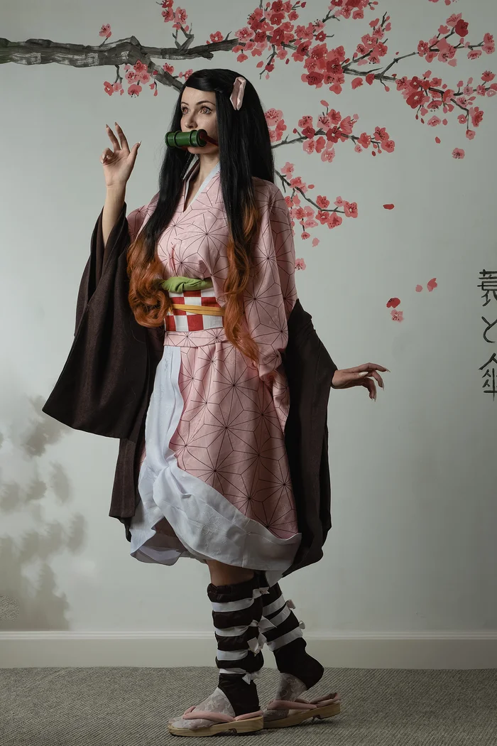 Nezuko Kamado (Demon Slayer Blade) by Nancy Novikova - My, Girls, The photo, Cosplay, Cosplayers, PHOTOSESSION, Anime, Nezuko Kamado, Longpost