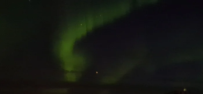 200 km north of Igarka, September 2nd - My, Polar Lights, North, Longpost