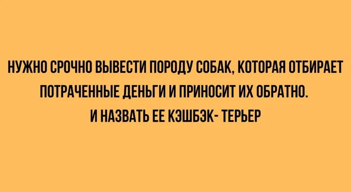 Кэшбэк... - Из сети, Юмор, Кэшбэк, Породы собак, Траты, Скриншот