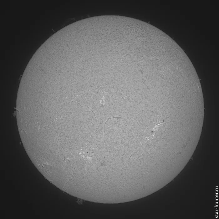 Hydrogen Sun, September 1, 2024, 10:12 - My, The sun, Astrophoto, Astronomy, Space, Starhunter, Anapa, Anapadvor