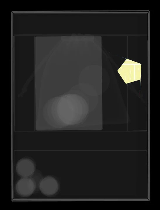 Guess the board game by the x-ray and the box fragment - My, Games, Board games, Suddenly, Box, guess, X-ray