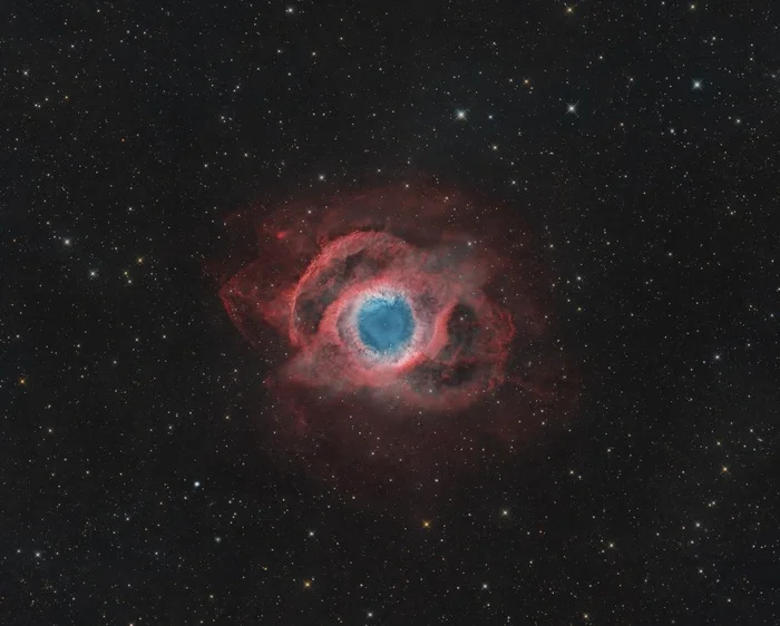 Helix nebula - Eye of God NGC7293 - Astronomy, Milky Way, Astrophoto, Starry sky, Universe