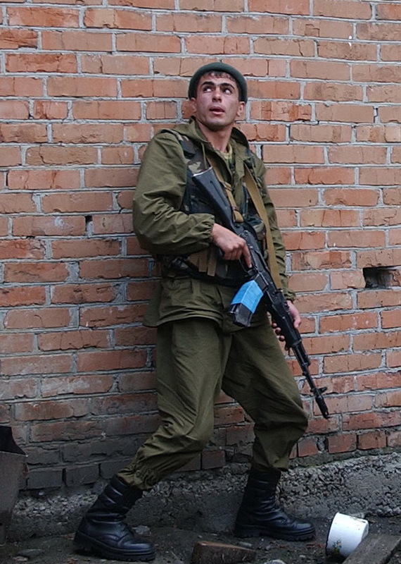 Men of Beslan, having learned that their loved ones have been taken hostage, take out their weapons and begin to gather around the school - Beslan, Negative, The photo, Courage, Men, Tragedy, Militia, North Ossetia Alania, Longpost