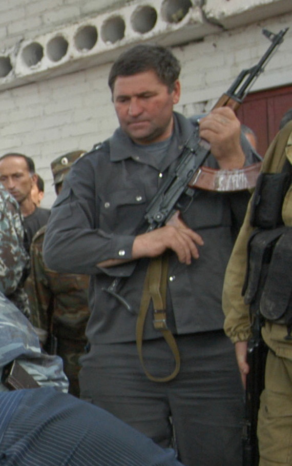 Men of Beslan, having learned that their loved ones have been taken hostage, take out their weapons and begin to gather around the school - Beslan, Negative, The photo, Courage, Men, Tragedy, Militia, North Ossetia Alania, Longpost