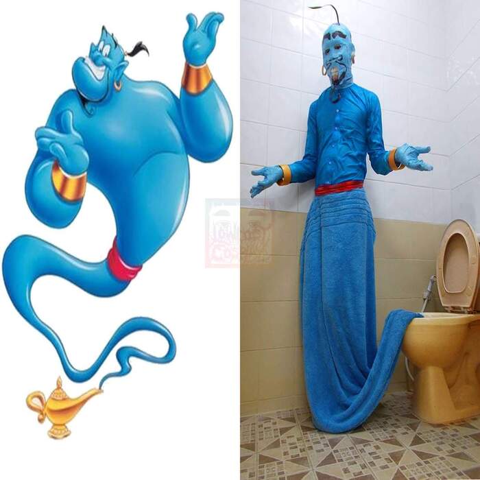 You won't believe your eyes - Lowcost cosplay, Genie