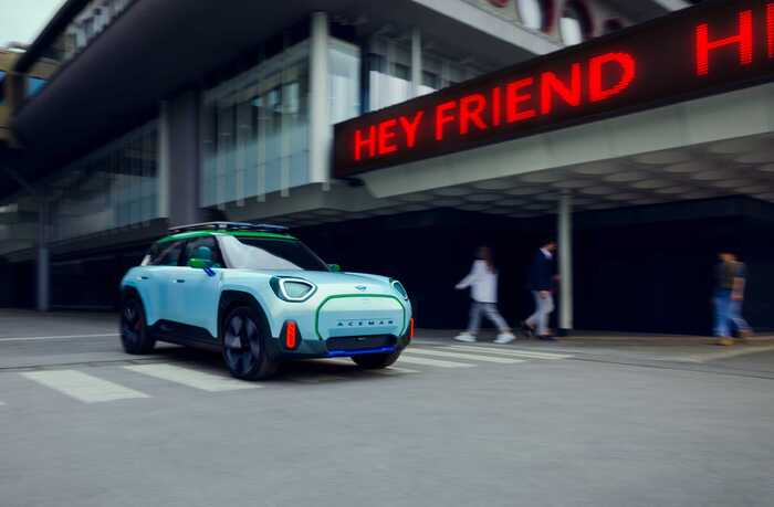 You won't believe it! MINI did it! The first electric crossover - Concept Aceman! - Bmw, Overview, Electric car, New items, Tuning, Telegram (link)