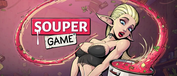 SouperGame - Моё, Инди, Компьютерные игры, Симулятор, Симулятор свиданий, Рогалик, Кликер, 2D, 2D игры, Романтика, Кулинария, Мемы, Фэнтези, 90-е