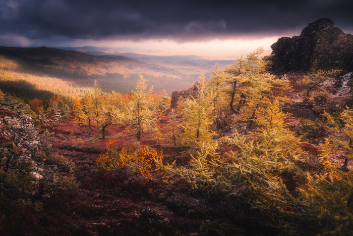 Серебрянский камень, сентябрь