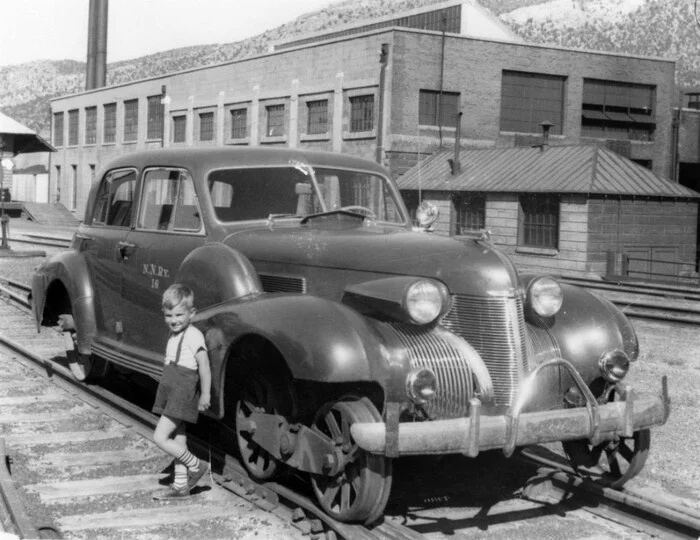 Рельсовый Cadillac 1939 года от компании Nevada Northern Railway - Фотография, История автомобилей, Авто, Старое фото, Cadillac