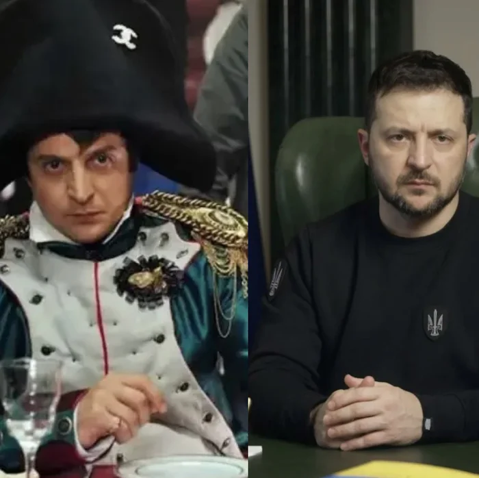 Continuation of the post I only recently found out that it's the same actor - Memes, Humor, Sarcasm, Images, Reply to post, A wave of posts, Vladimir Zelensky, Politics