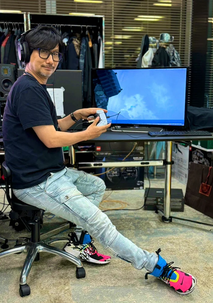 Kojima is already playing Death Stranding 2 - Games, Death stranding, Konami, Hideo Kojima, Playstation