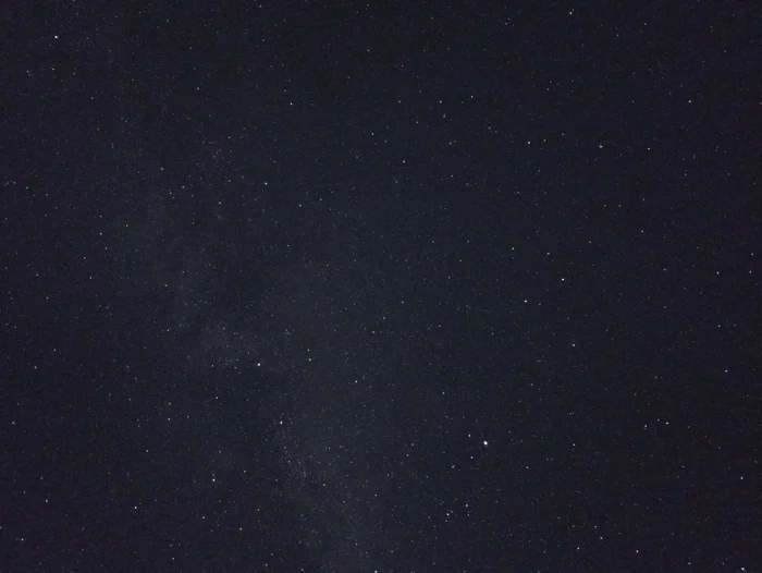 Night sky on phone - My, Mobile photography, Astrophoto, Night shooting, Starry sky, Milky Way