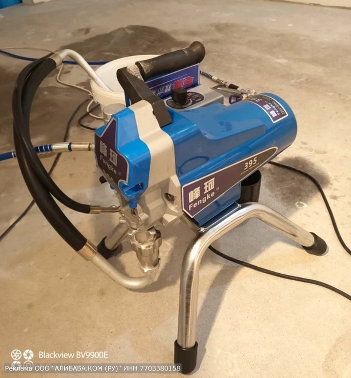 Профессиональный окрасочный агрегат для безвоздушной покраски