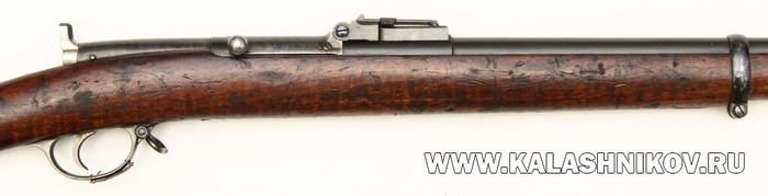 4,2-лн стрелковая винтовка обр. 1868 г. (Бердана № 1), затвор закрыт. Фото ВИМАИВиВС (Инв. № 5/342)