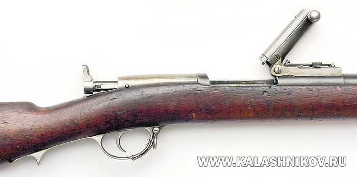 4,2-лн стрелковая винтовка обр. 1868 г. (Бердана № 1), затвор открыт. Фото ВИМАИВиВС