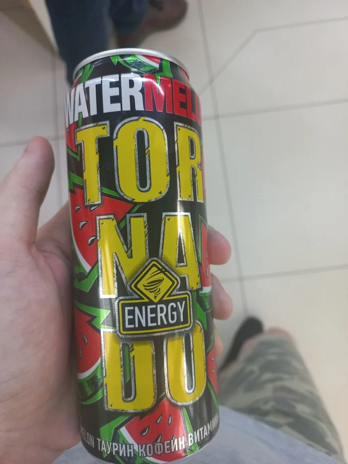 Review of Tornado Energy Watermelon - Energy, Overview, Grade, Longpost