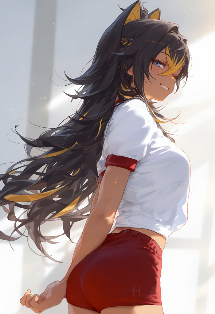 Dehya Genshin Impact, Dehya (Genshin Impact), , , , Anime Art, ,  , Hare_zzv