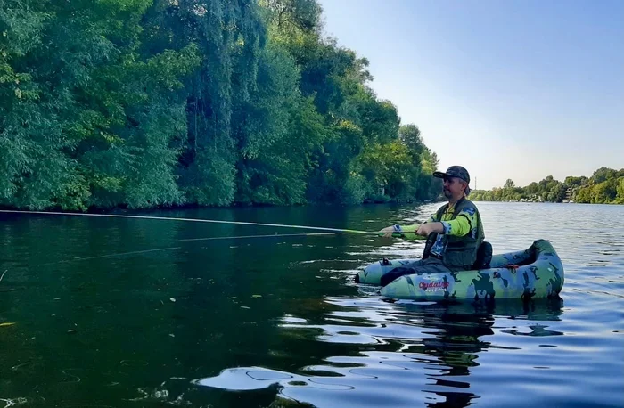 Tenkara in Macedonian style - My, fly fishing, River rafting, Longpost, Fishing, The photo