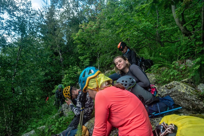 Эмоции этого дня похода.