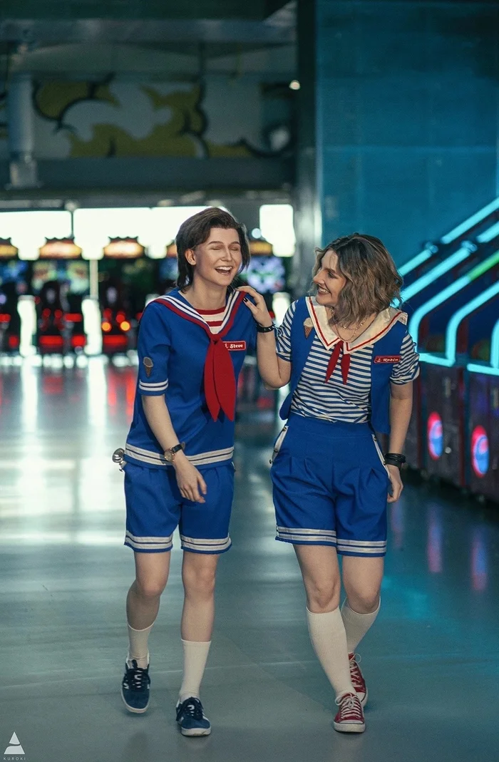 Stranger Things(Очень странные дела) | Steve Harrington & Robin Buckley - Косплей, Сериал Очень странные дела, Фотография, ВКонтакте (ссылка), Сериалы, Длиннопост
