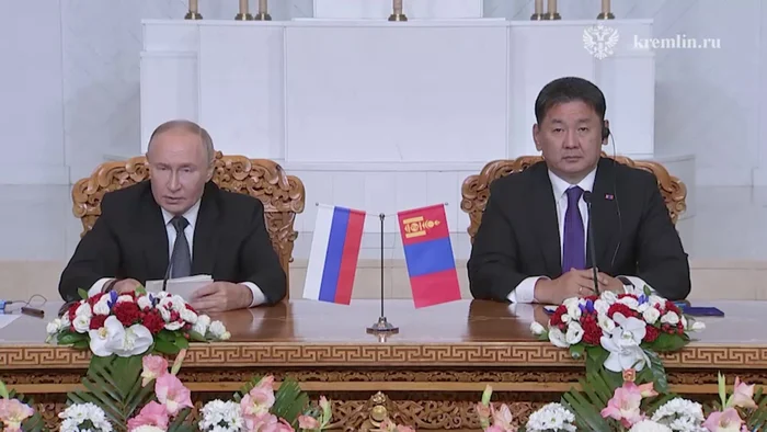 Statement by Vladimir Putin to the media following Russian-Mongolian talks - Politics, news, Russia, Mongolia, Ulan Bator, Vladimir Putin, Economy, Transit, China, Oil, Petrol, Diesel, Gas, Gazprom, Privileges, История России, Special operation, Japan, Kremlinru, Nuclear power, Video, Video VK, Longpost