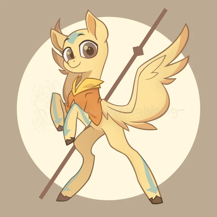 Aang - My little pony, Ponification, Avatar: The Legend of Aang, Aang