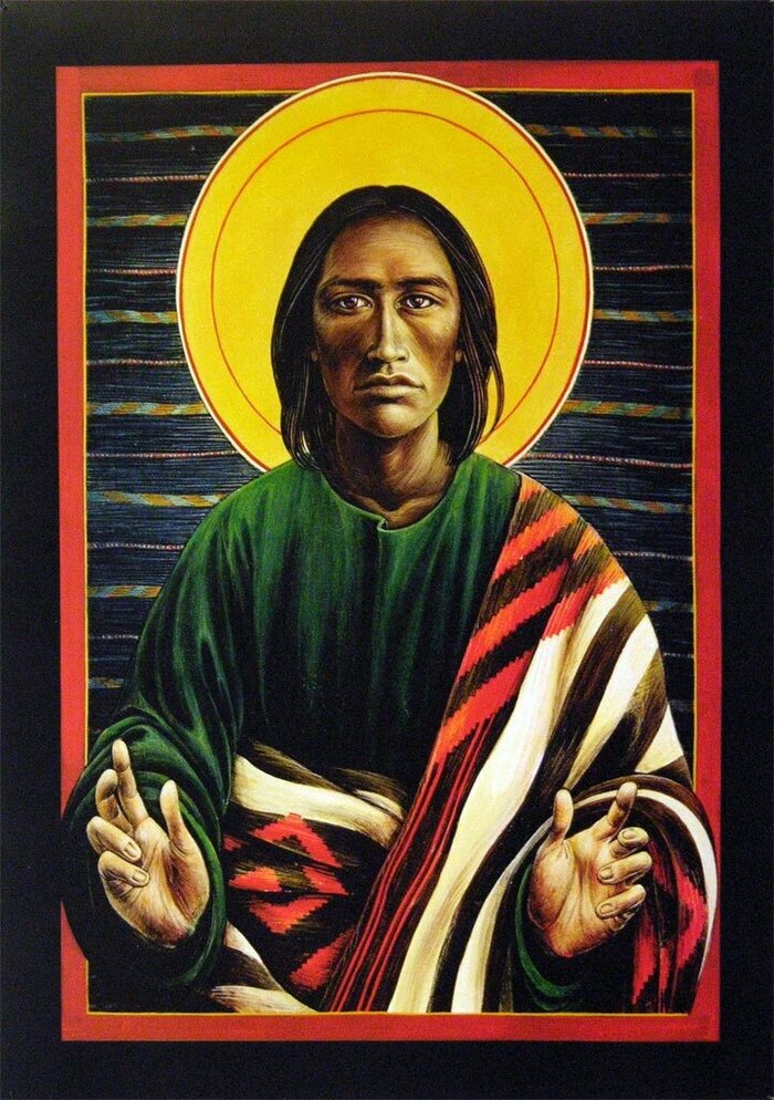 Индейский Христос.
