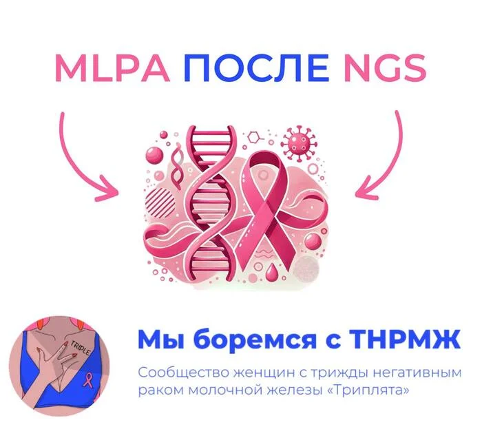 Есть ли смысл перепроверять результат генетического NGS-тестирования на мутацию BRCA 1/2 методом MLPA? - Моё, Рак и онкология, Рак груди