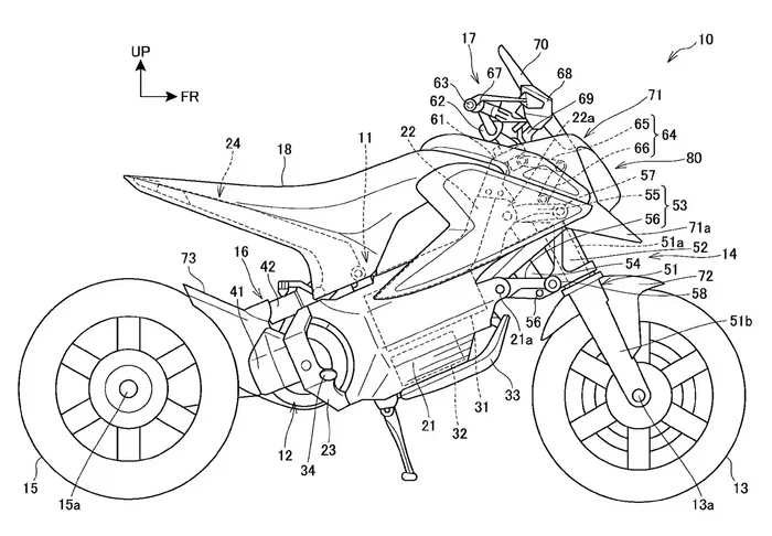 Honda эффективно дырявит фару - Моё, Мото, Охлаждение, Фары, Воздуховод, Патент, Honda, Длиннопост